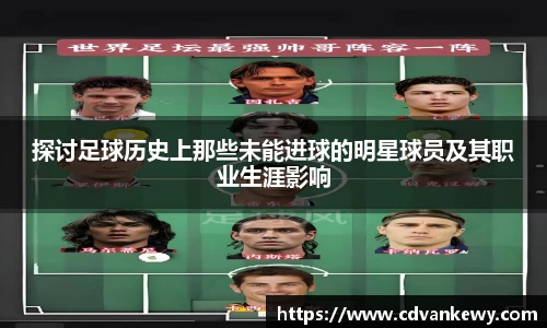 探讨足球历史上那些未能进球的明星球员及其职业生涯影响